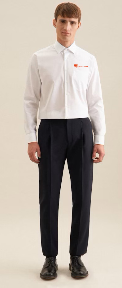 Seidensticker® Modern Fit, Kent Kragen, Langarm, 001000/003000, Wirlinger 