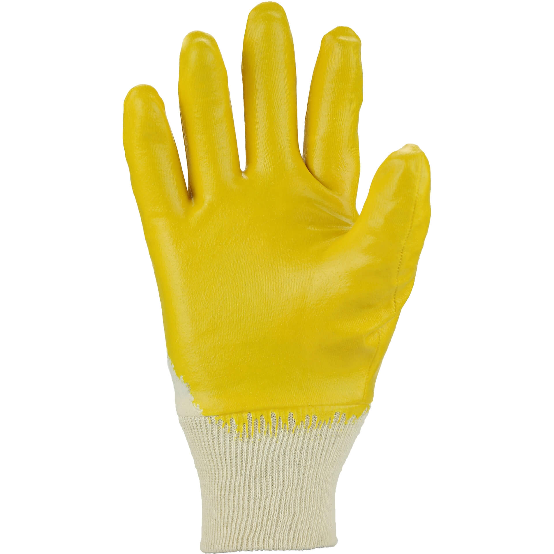 NITRIL Premium Arbeitshandschuh GELB teilbeschichtet 03400P
