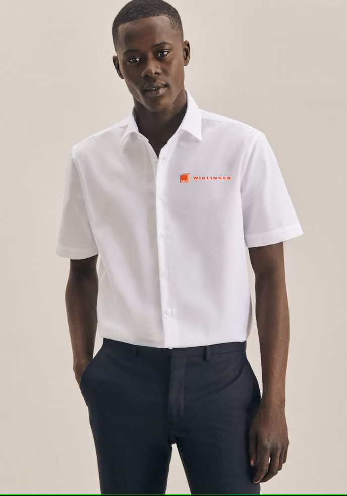 Seidensticker® Shaped Fit Hemd, Kent Kragen, Kurzarm, 021001/241601, Wirlinger 